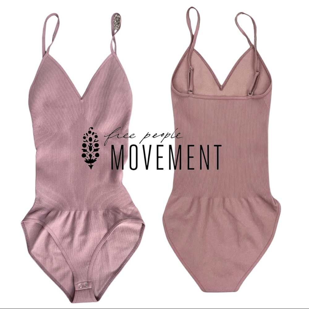 NEW!! Free People Movement Ribbed Bodysuit XS/S